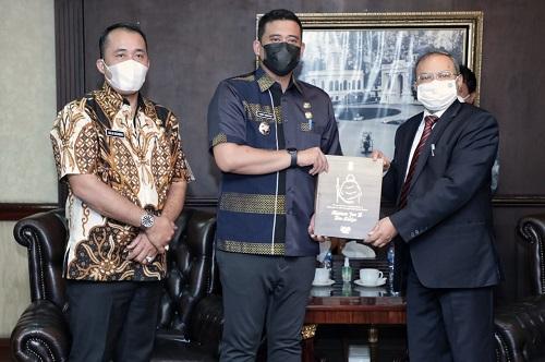 Wali Kota Medan Terima Kunjungan Duta Besar India